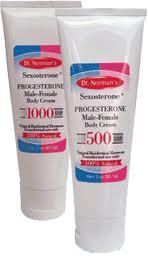 Crema de progesterona